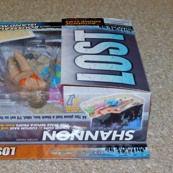 2006 McFarlane Lost Season One Shannon Figure Brand New Sealed MIB - Picture 11 of 11